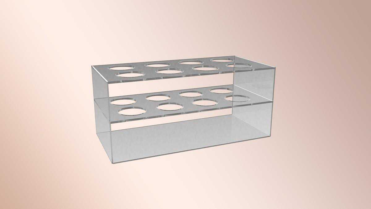 Sci科研制图 |如何用3ds Max的样条线绘制试管架